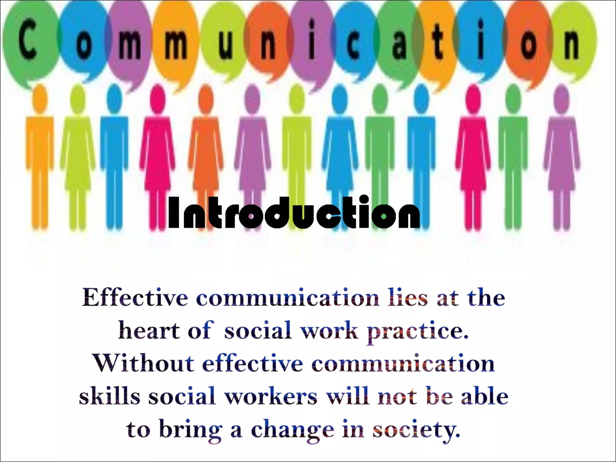 COMMUNICATION LEADS TO COMMUNITY | PPT