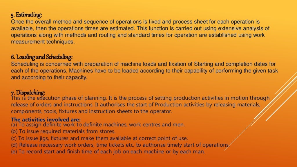 Production Management Meaning Nature Function PPC Production Pla 