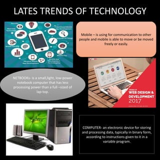 LATEST TRENDS IN TECHNOLOGY | PDF