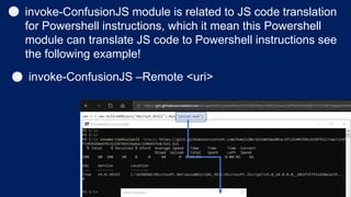 powershell - why method invocation fails on string ... Offensive methods for "Invoke-Confusion" in Use | PPTX