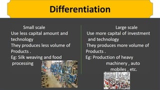 Differentiation
 