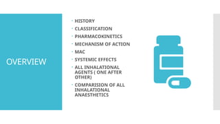 Comprehensive Overview of Inhalational Anaesthetic Agents: History ...