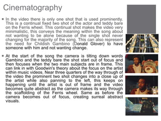 Video Analysis Sample Music Video Analysis | PPTX