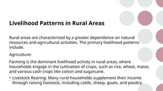 Presentation for livelihood system agricultural | PPTX