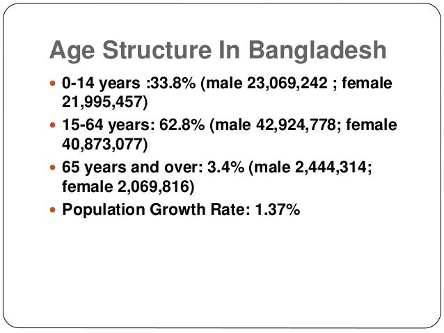 Age structure