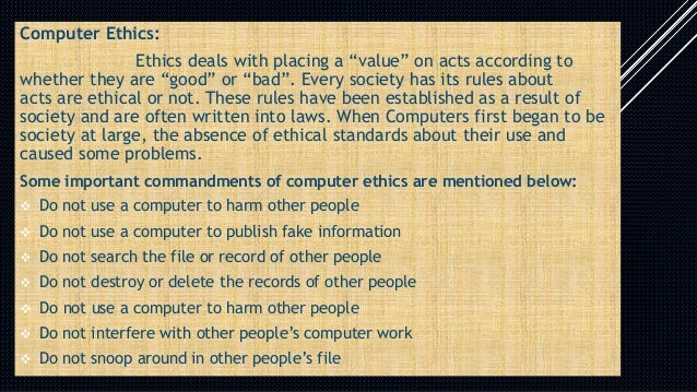 Examples of cyber ethics issues image