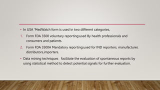 Medwatch Example Methods of Pharmacovigilance.pptx
