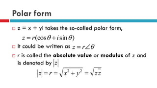Complex Numbers and Functions. Complex Differentiation | PDF
