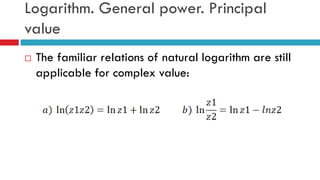 Complex Numbers and Functions. Complex Differentiation | PDF