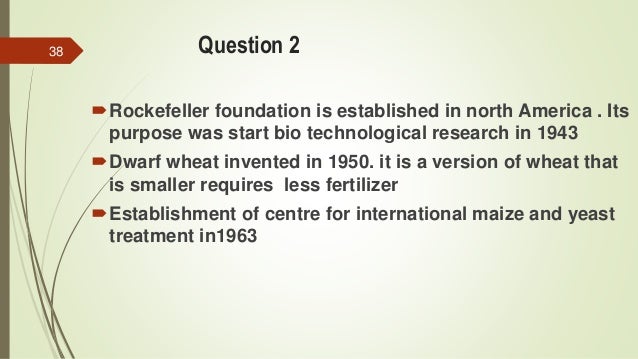 Food technology quiz