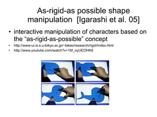 Mesh Shape Editing | PDF