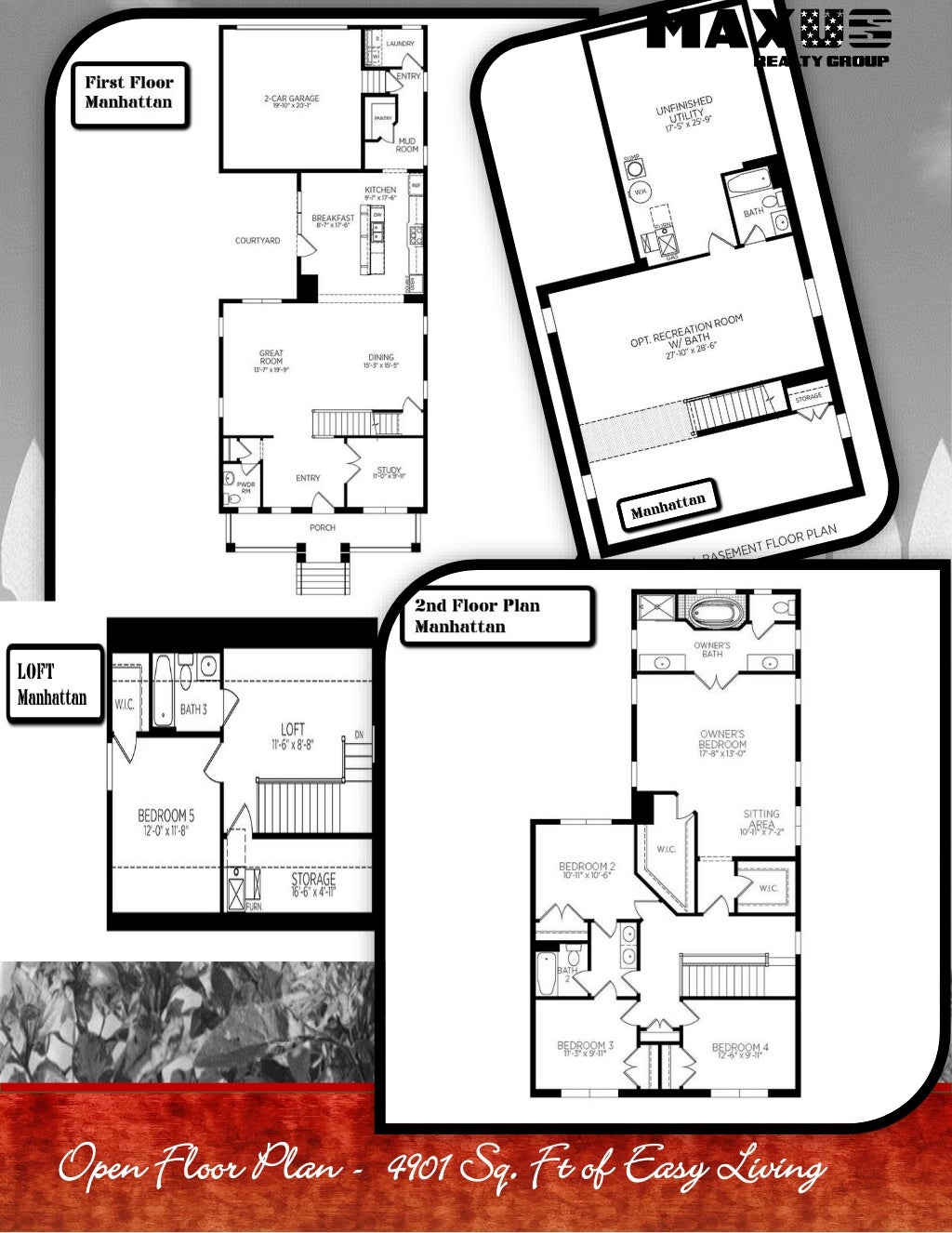 Cabin Branch Clarksburg Maryland New Homes The Manhattan with a loft!