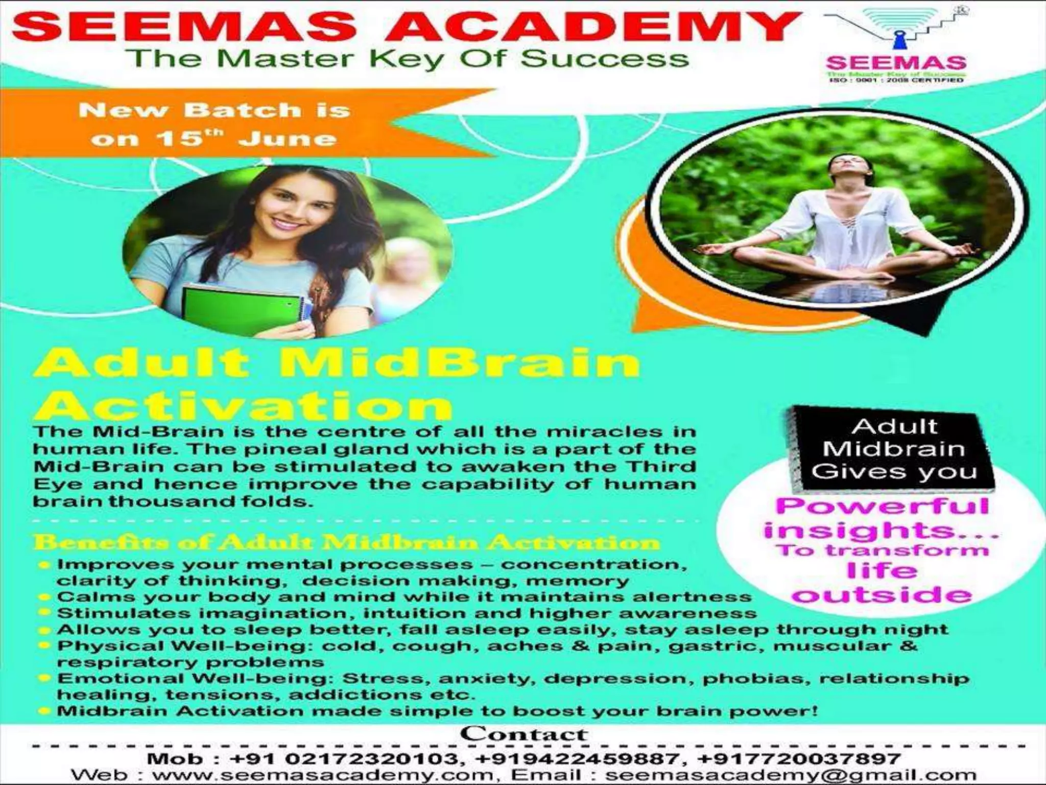 Master Key Success of Adult MidBrain Activation by Seemas Academy | PPT 
