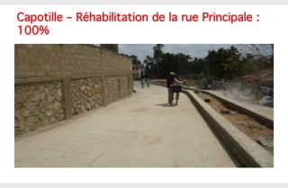 Capotille – Réhabilitation de la rue Principale :
100%!

 