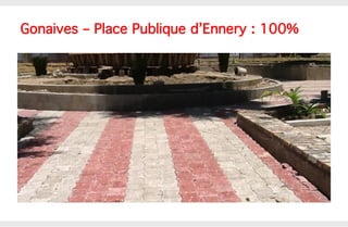Gonaives – Place Publique d’Ennery : 100%!

 