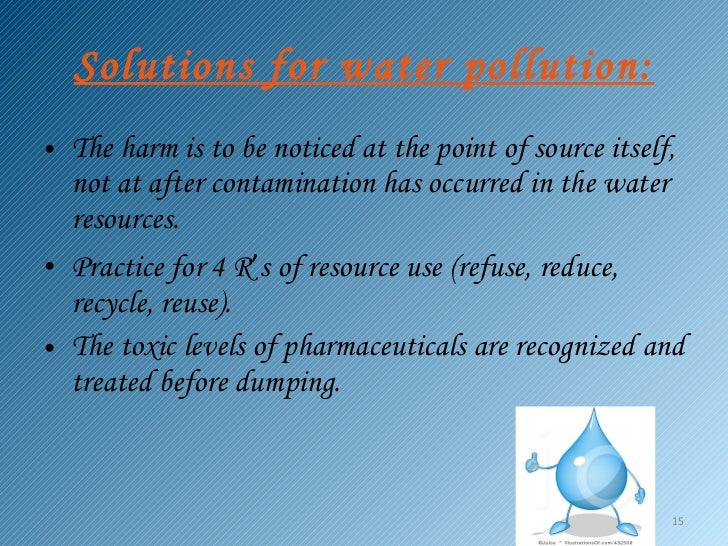 WATER POLLUTION AND ITS TREATMENT