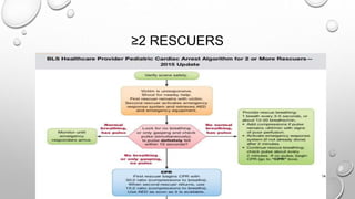 Child Cpr Algorithm 2 Rescuers CPR IN NEONATES, INFANTS AND CHILDREN | PPTX