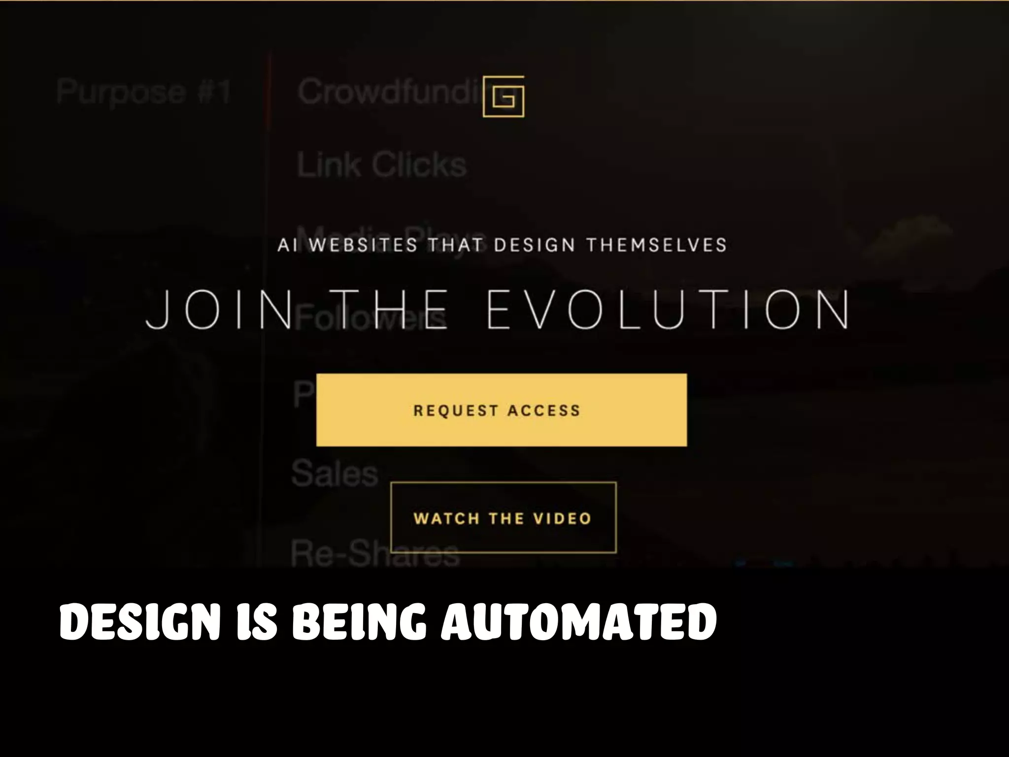 design is being automated
 