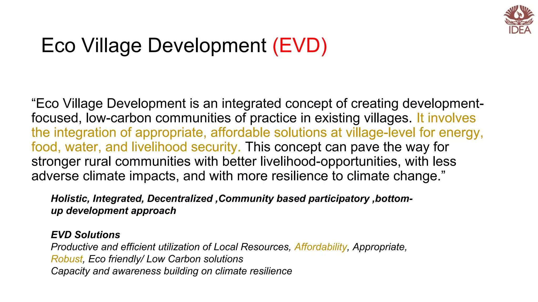 Sustainable Eco Village Development in Sri Lanka | PPT
