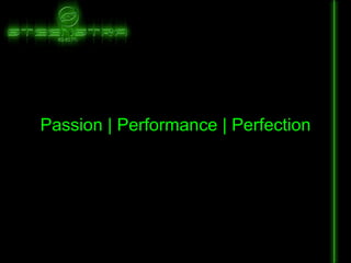 Passion | Performance | Perfection 