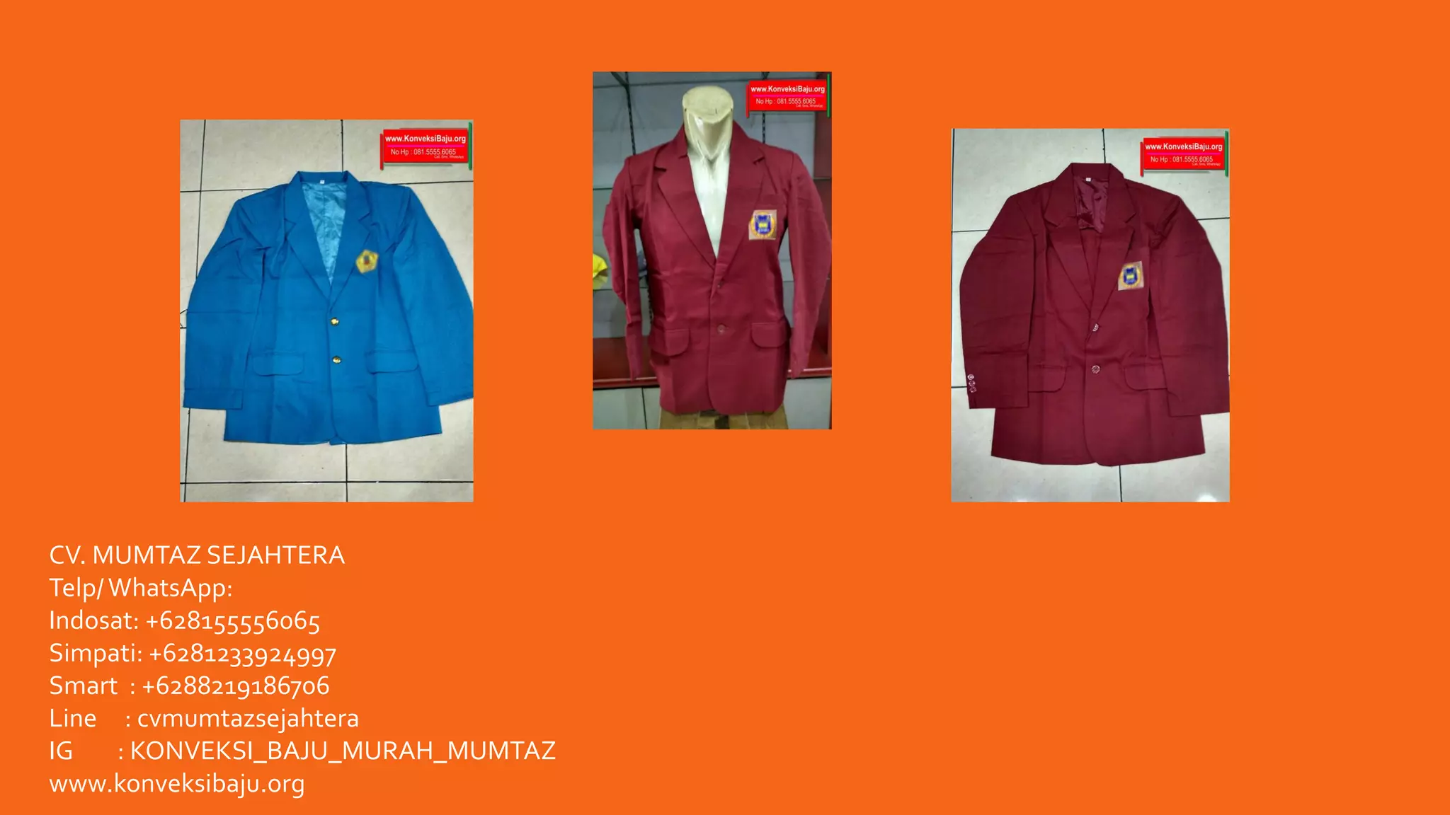 Model Almamater Modern, Almamater Osis Smk, Harga Baju Almamater Osis ...