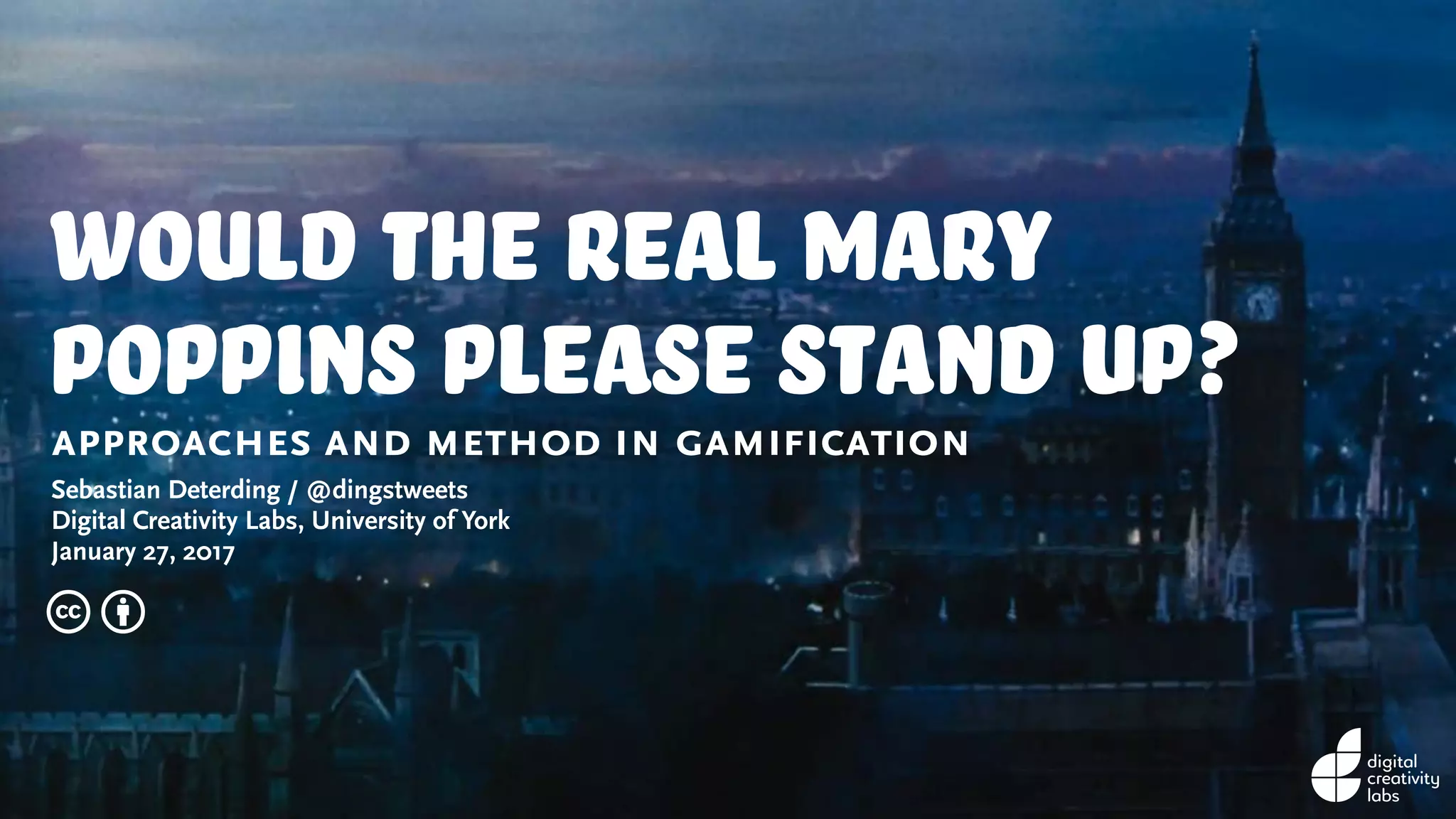 Please Method Would the real Mary Poppins please stand up? Approaches and Methods in ...