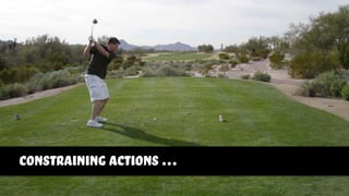 constraining actions …
 