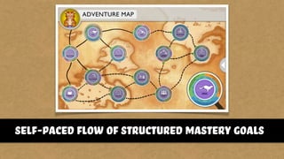 self-paced flow of structured mastery goals
 