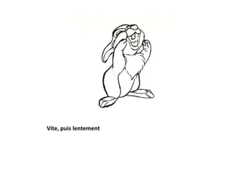 Vite, puis lentement
 