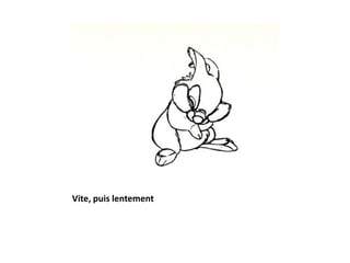 Vite, puis lentement
 