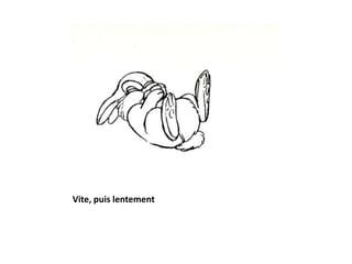 Vite, puis lentement
 