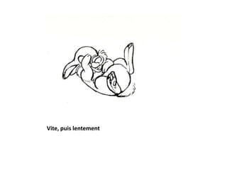 Vite, puis lentement
 