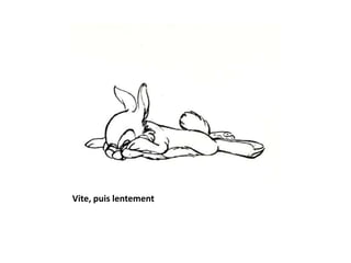 Vite, puis lentement
 