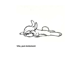 Vite, puis lentement
 