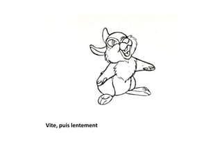 Vite, puis lentement
 