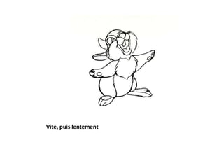 Vite, puis lentement
 