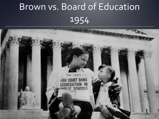 Brown vs. Board of Education
1954

 
