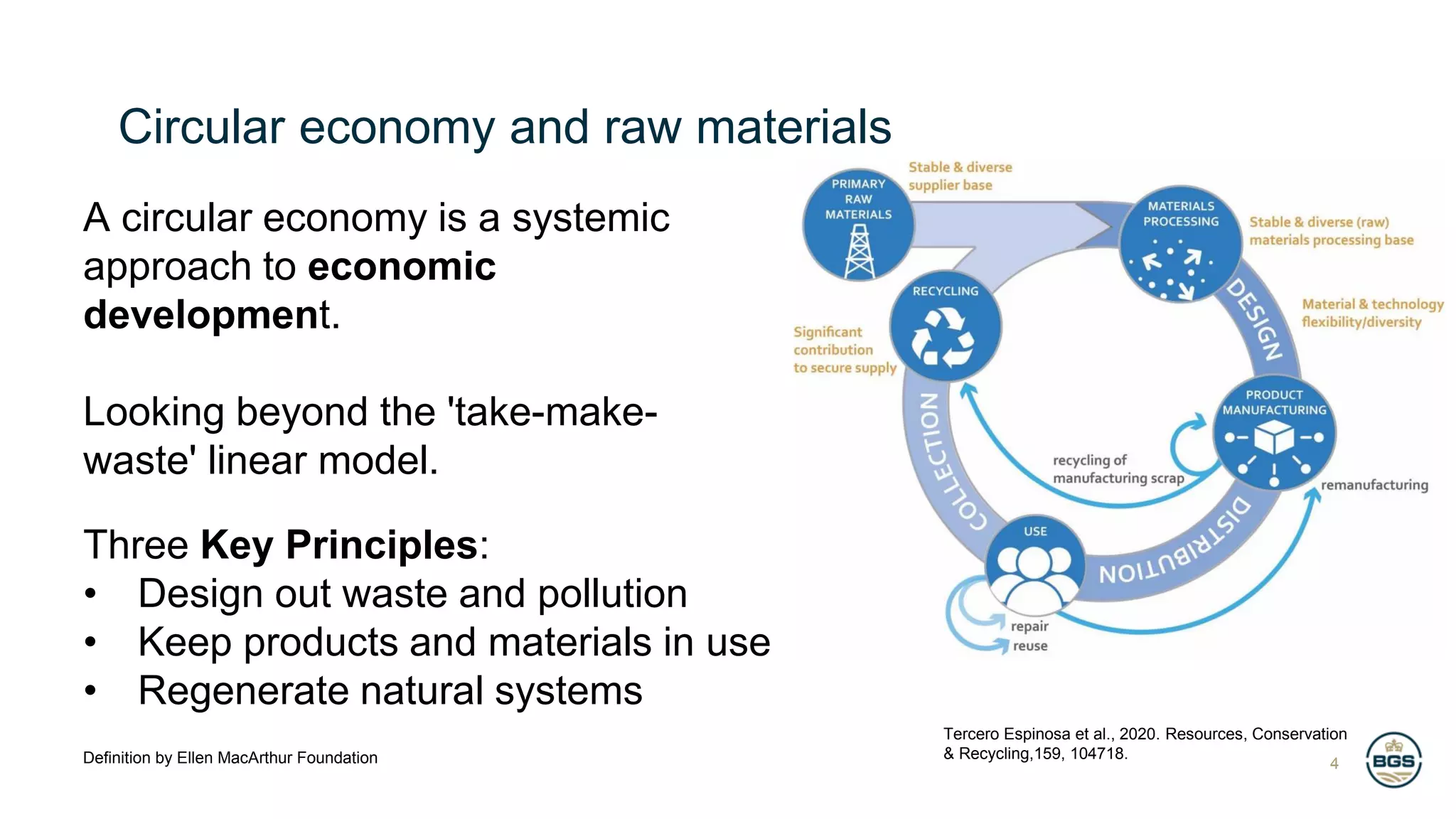 Mineral raw materials and the Circular Economy - Evi Petavratzi, BGS | PDF