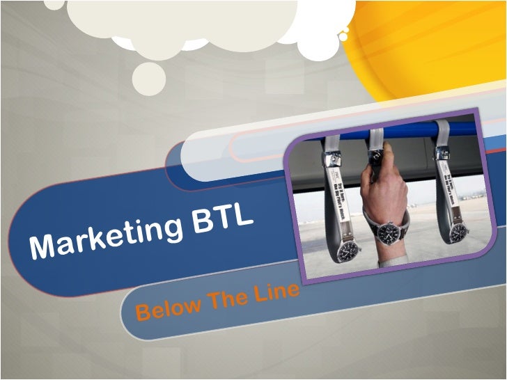 Marketing BTL