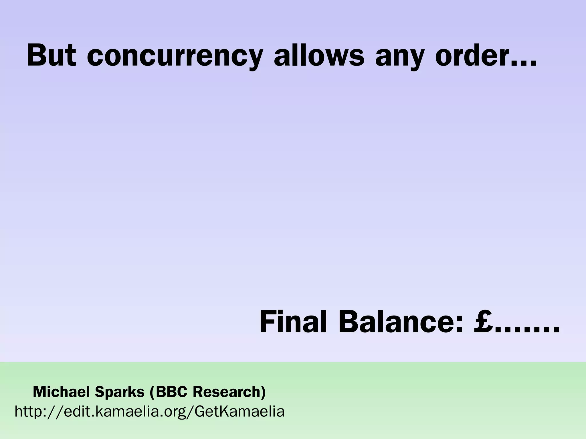 Practical concurrent systems made simple using Kamaelia