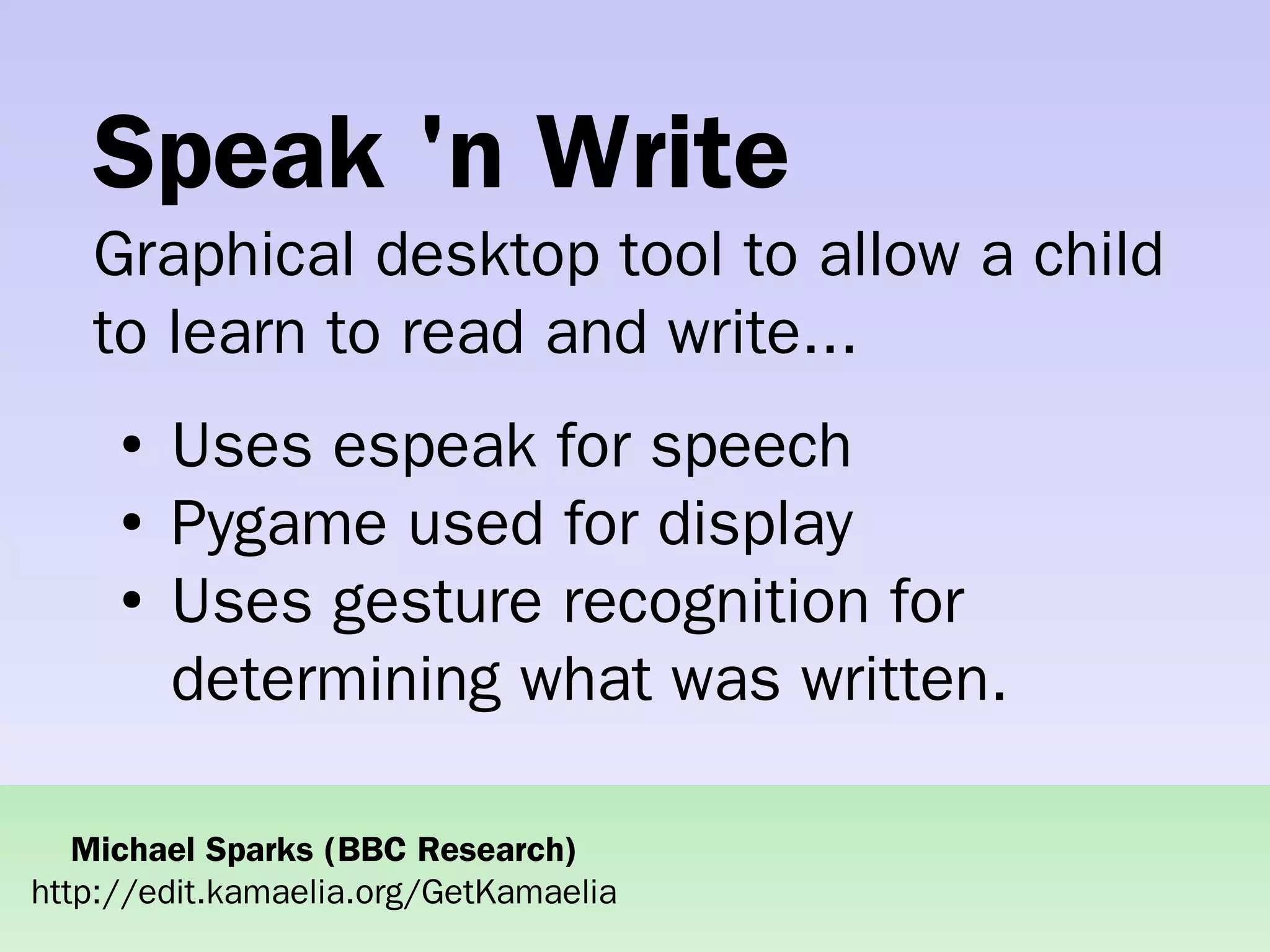 Practical concurrent systems made simple using Kamaelia