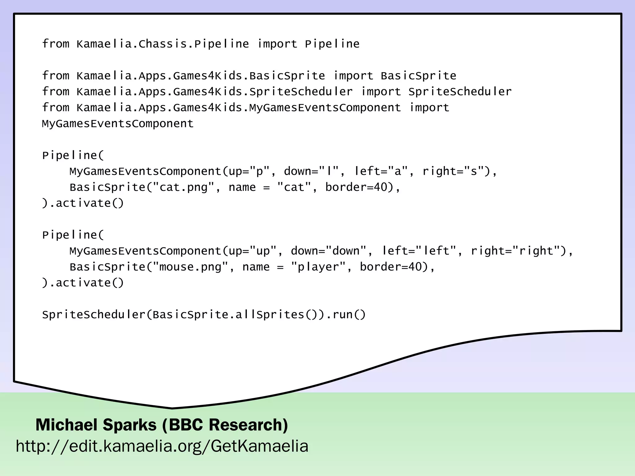 Practical concurrent systems made simple using Kamaelia