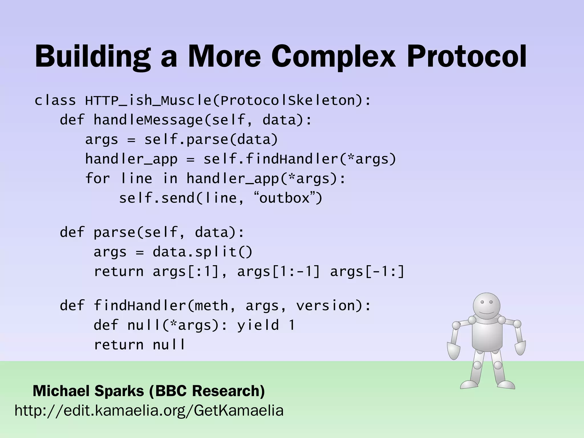 Practical concurrent systems made simple using Kamaelia