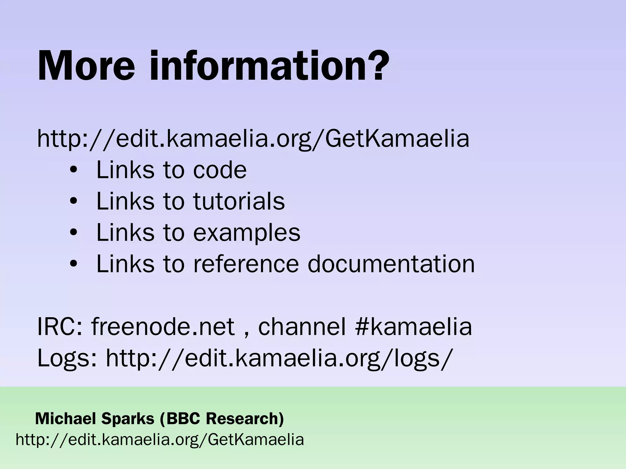 Practical concurrent systems made simple using Kamaelia