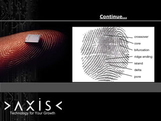 Presentation Automated Fingerprint Identification System | PPTX