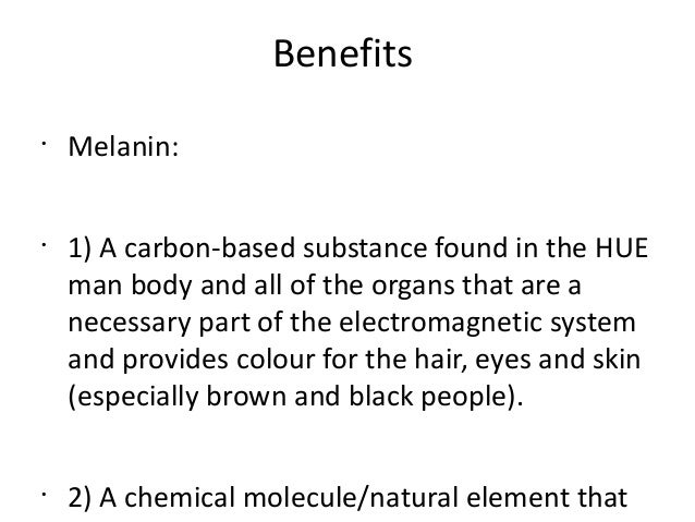 The Science Of Melanin