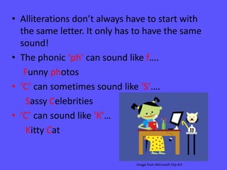 Presentation1 alliteration | PPTX