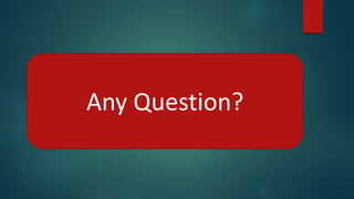 Any Question?
 