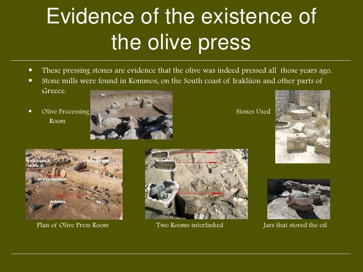 HISTORY OF OLIVE OIL IN GREECE