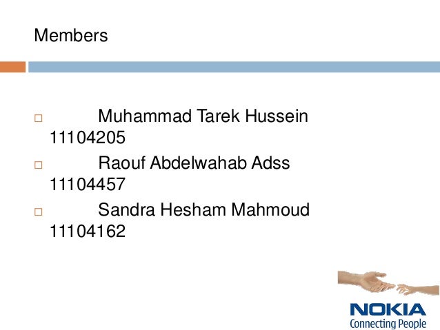 Nokia Organizational Chart 2017